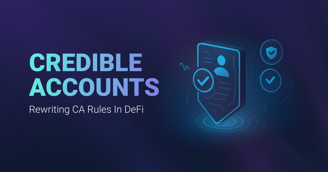 Credible Accounts - Rewriting CA Rules in