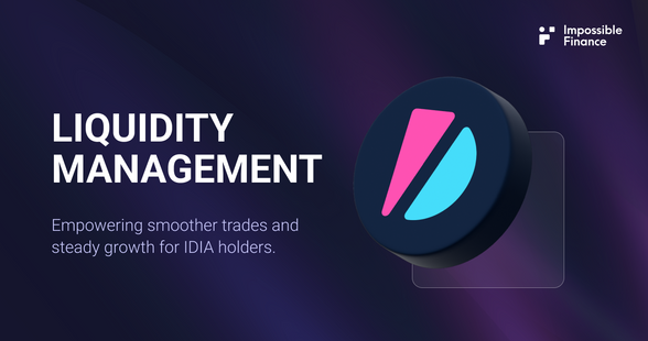 Liquidity Management Notice: Boosting IDIA Liquidity on DEXs